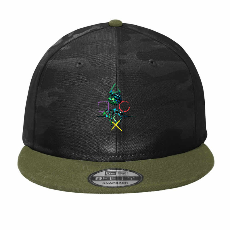 Stray Game Camo Snapback | Artistshot