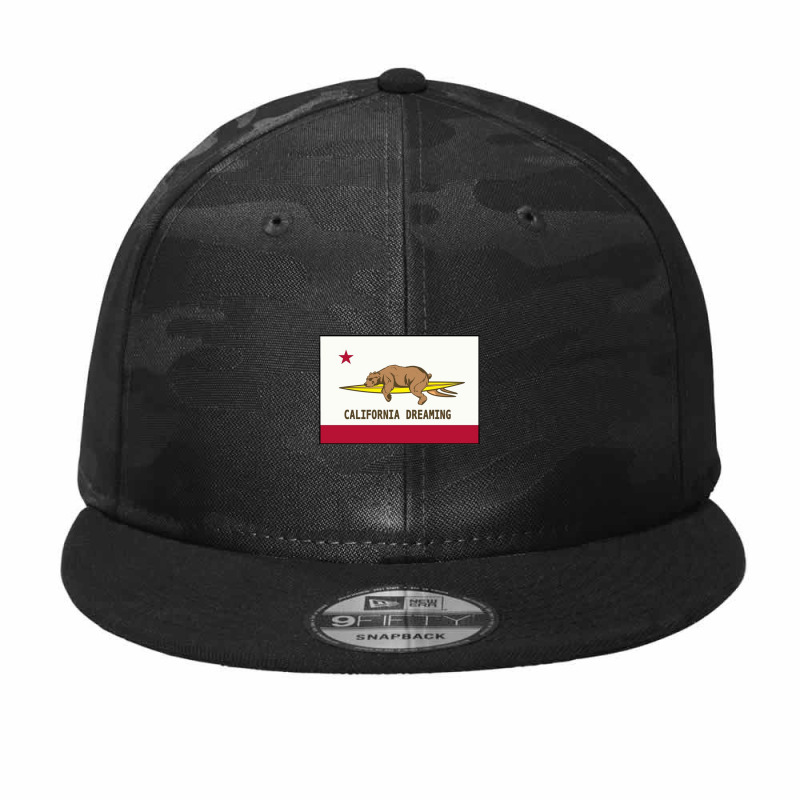 California Dreaming Camo Snapback | Artistshot