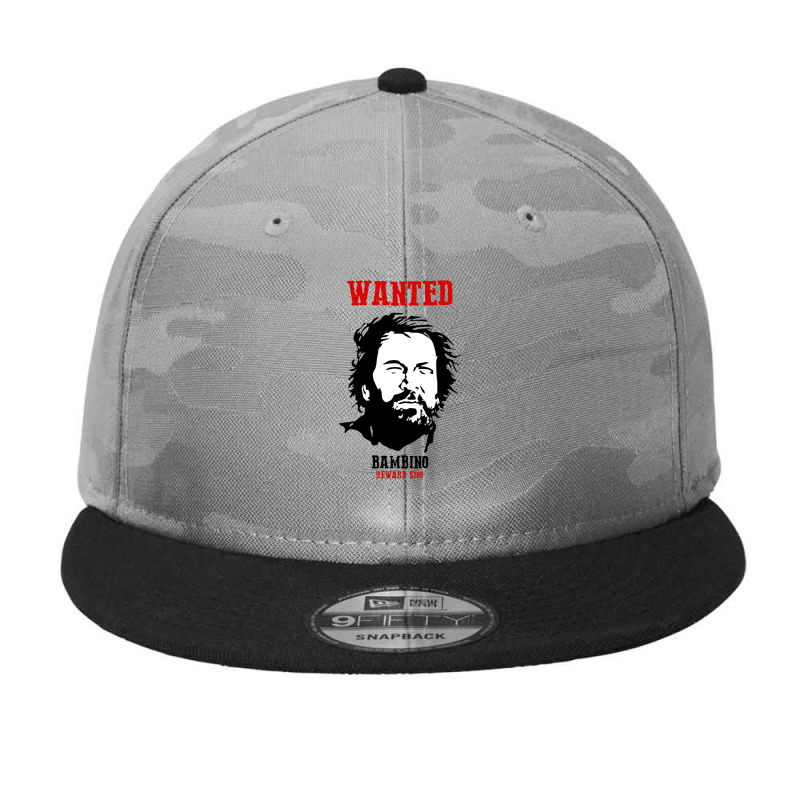 Bud Spencer Camo Snapback | Artistshot