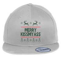 Merry Fucking Christmas Flat Bill Snapback Cap | Artistshot