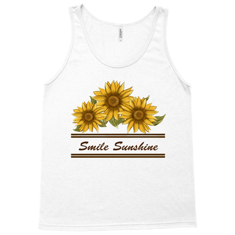 Smile Sunshine Tank Top by J703 | Artistshot