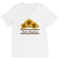 Smile Sunshine V-neck Tee | Artistshot