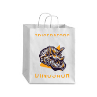 Cool Dinosaur Triceratops T  Shirt1549 Debie Paper Bag - 10 X 5 X 13 | Artistshot