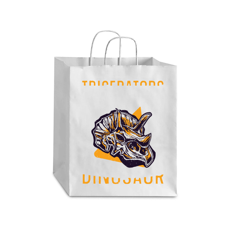 Cool Dinosaur Triceratops T  Shirt1549 Debie Paper Bag - 10 X 5 X 13 | Artistshot