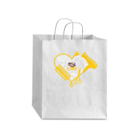 Lsu Tigers Hairstyle - Beautician Football Team Debie Paper Bag - 10 X 5 X 13 | Artistshot