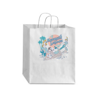 Peter Pan Distressed Mermaid Lagoon Debie Paper Bag - 10 X 5 X 13 | Artistshot