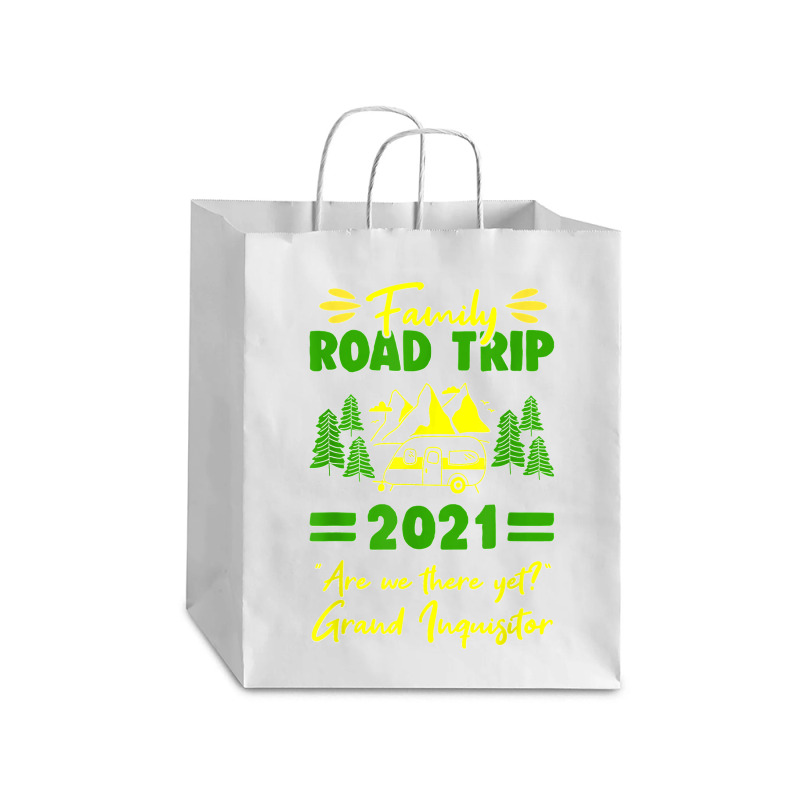 Family Road Trip 2021 Are We There Yet Grand Inquisitor Debie Paper Bag - 10 X 5 X 13 | Artistshot