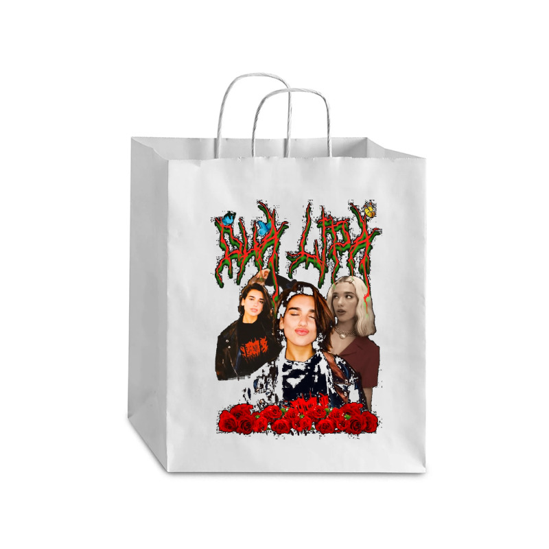 Dua Lipa, Merch Fanart, Dua Lipa Vintage, Dua Lipa Art, Dua Lipa Paint Debie Paper Bag - 10 x 5 x 13 by SHOPAHSSA | Artistshot