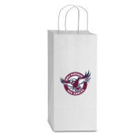 Beauty Manly-warringah-sea-eagles Sport Double Wine Paper Bag - 6 1/2 X 3 1/2 X 12 3/8 | Artistshot