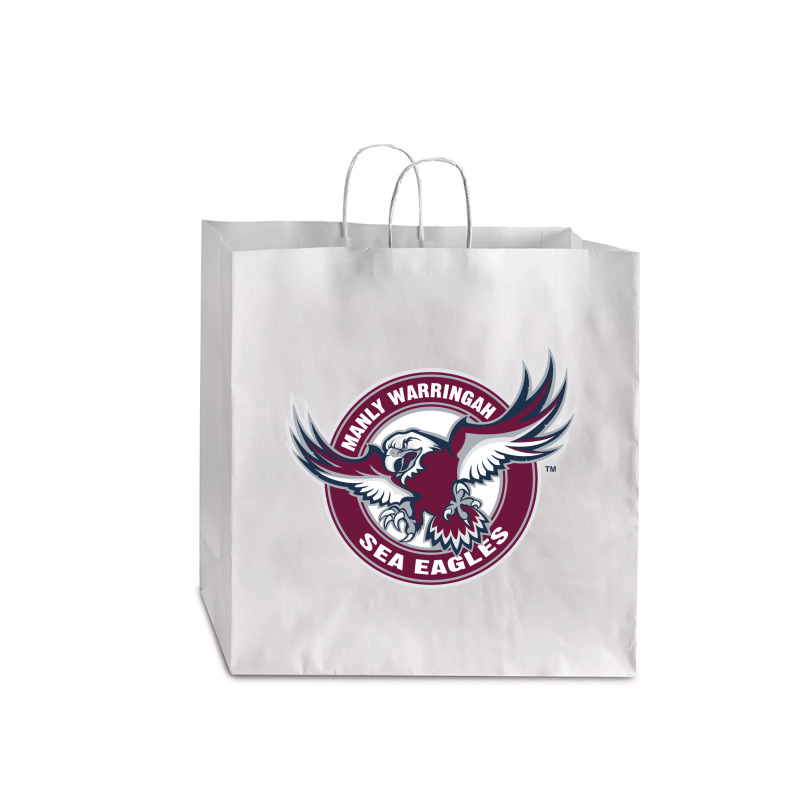 Beauty Manly-warringah-sea-eagles Sport Jumbo Paper Bag - 18 X 7 X 18 3/4 | Artistshot