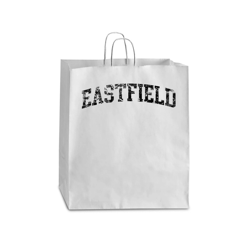 Eastfield Vintage Arch College University Alumni T Shirt Queen Paper Bag - 16 X 6 X 19 1/4 | Artistshot