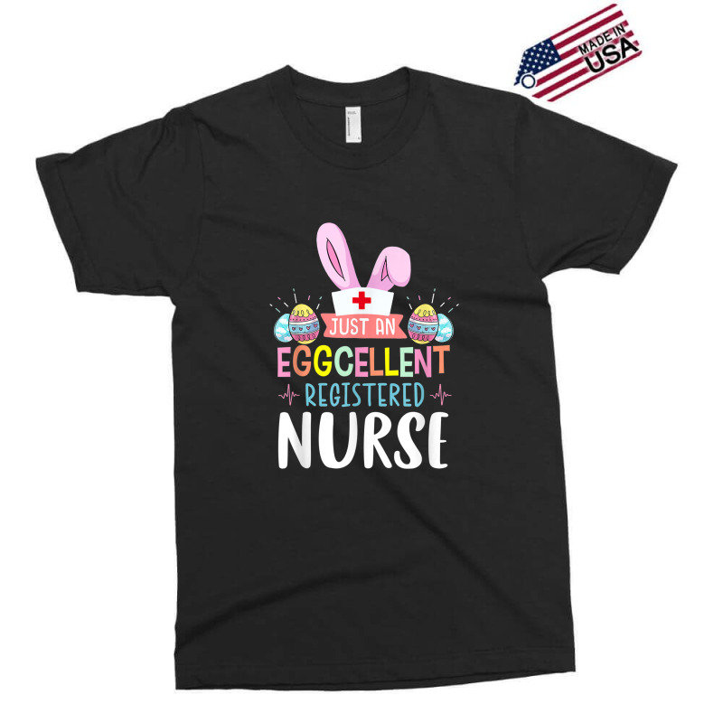 Just An Eggcellent Registered Nurse Cute Bunny Easter Women Exclusive T-shirt | Artistshot