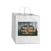 Twin Peaks Inspireds, Twin Peaks Inspireds Vintage, Twin Peaks Inspire Take Out Paper Bag - 14 X 10 X 15 1/2 | Artistshot