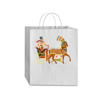 Ramesses Ii On An Egyptian Chariot T Shirt Traveler Paper Bag -13 X 6 X 15 3/4 | Artistshot