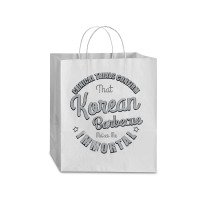 Clinical Trials Confirm   Vintage Korean Barbecue Theme T Shirt Traveler Paper Bag -13 X 6 X 15 3/4 | Artistshot