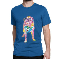 Hungry Pug Dog  Wearing Fancy Classic T-shirt | Artistshot