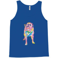 Hungry Pug Dog  Wearing Fancy Tank Top | Artistshot