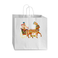 Ramesses Ii On An Egyptian Chariot Tank Top Vogue Paper Bag - 16 X 6 X 12 | Artistshot