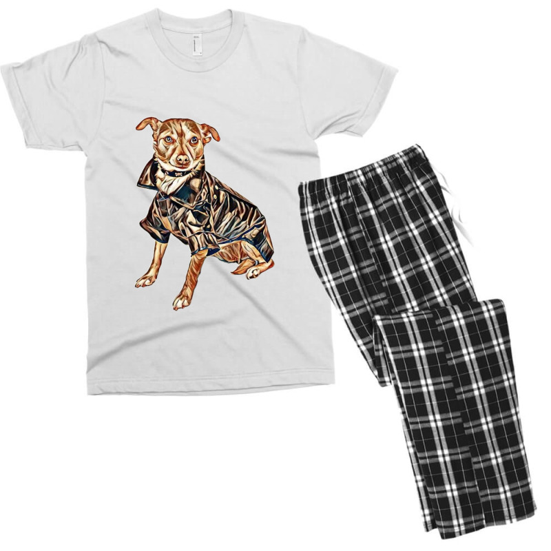 Small Chihuahua Mix Dog Weari Men's T-shirt Pajama Set | Artistshot