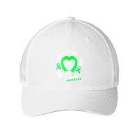 Womens Proud Girlfriend Of A Lyme Disease Warrior Boyfriend V Neck Mesh Cap | Artistshot