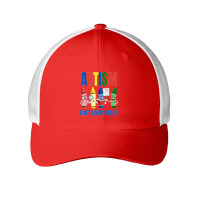 Autism, Don't Dis My Ability, Cute Crayon Cartoon Graphic Mesh Cap | Artistshot