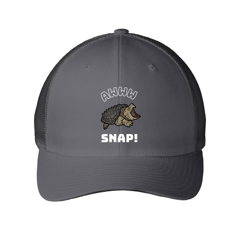 Alligator Snapping Turtle Meme For Men Women Kids Mesh Cap | Artistshot