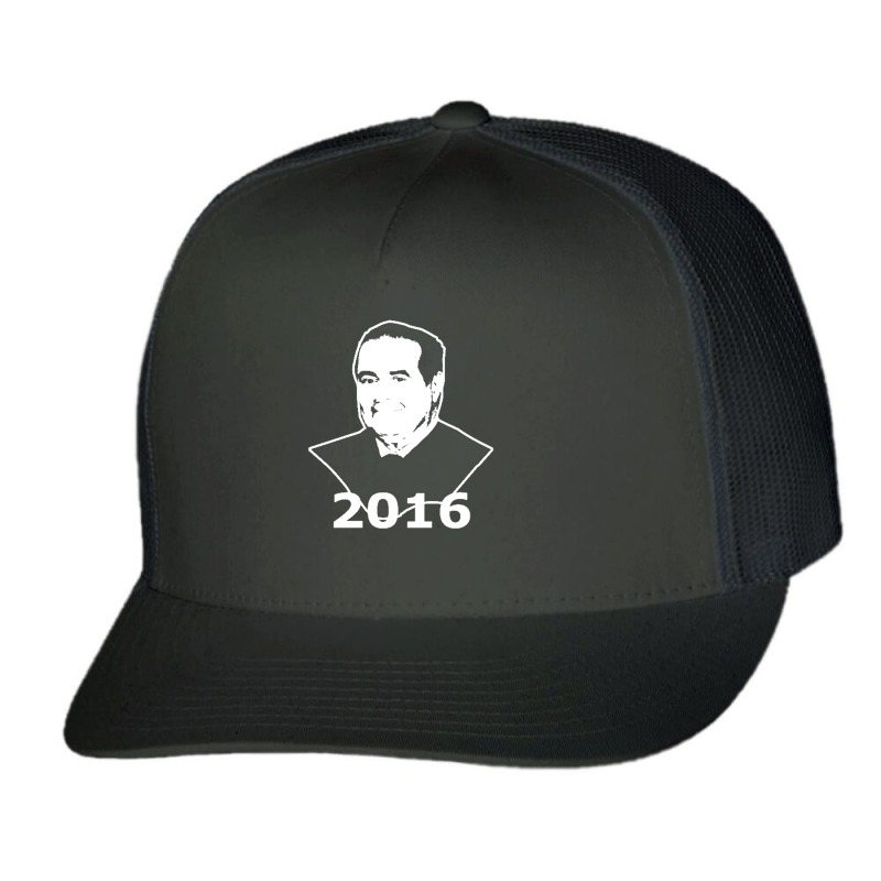 Antonin Scalia 2016 Candidate Trucker Cap by nbobatiga | Artistshot