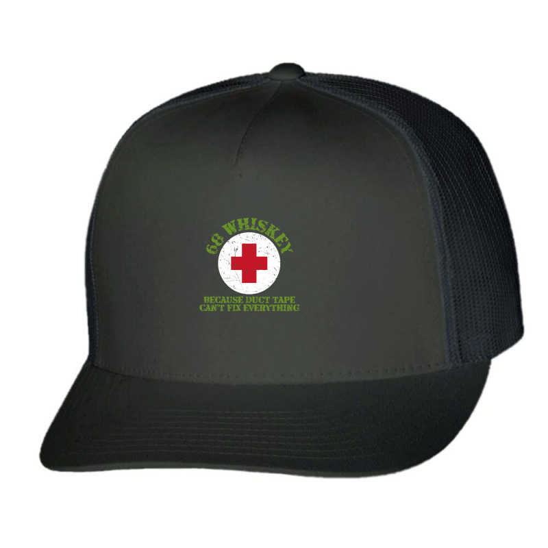 Veterans Day Memorial Day Combat Medics 68 Whiskey Alumni Trucker Cap by Binhthai9809 | Artistshot