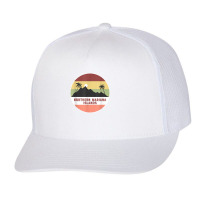 Islands Mountain And Palms T Shirt Trucker Cap | Artistshot