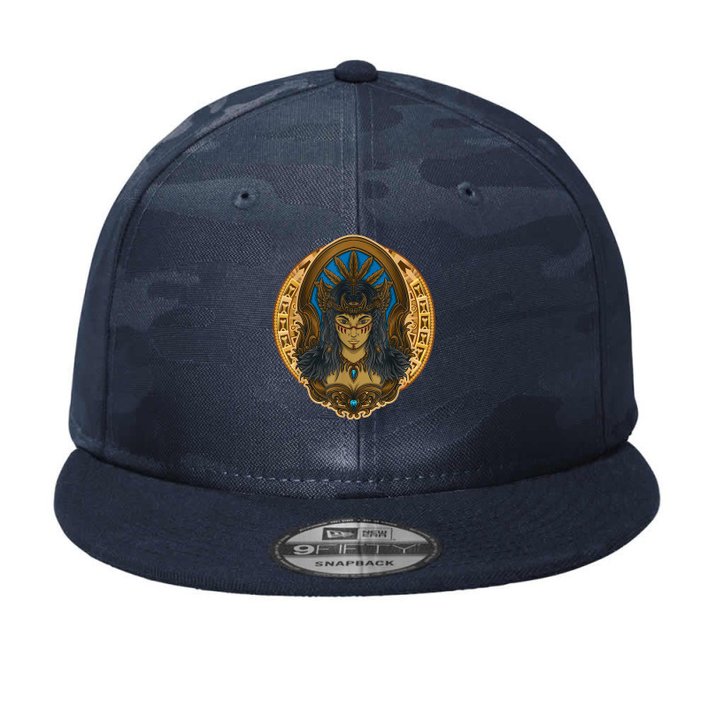 Aztec Woman  Mexican Culture  Warrior Aztec T Shirt Camo Snapback | Artistshot