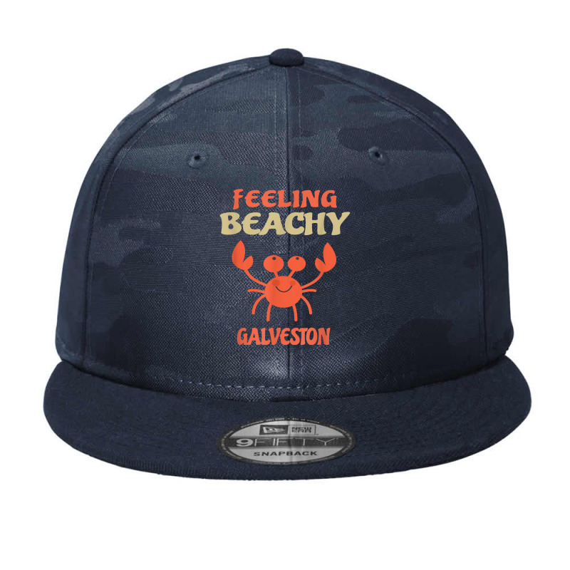 Galveston Vacation   Texas Family Trip T Shirt Camo Snapback by kadrienstang | Artistshot