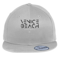 Venice Beach Santa Monica California Ca Tonal Type Sweatshirt Flat Bill Snapback Cap | Artistshot