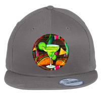 Hispanic Heritage Month Round Earrings 2 Flat Bill Snapback Cap | Artistshot