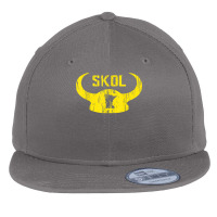 Skol Shirt Nordic Scandinavian Warrior Viking Helmet T Shirt Flat Bill Snapback Cap | Artistshot