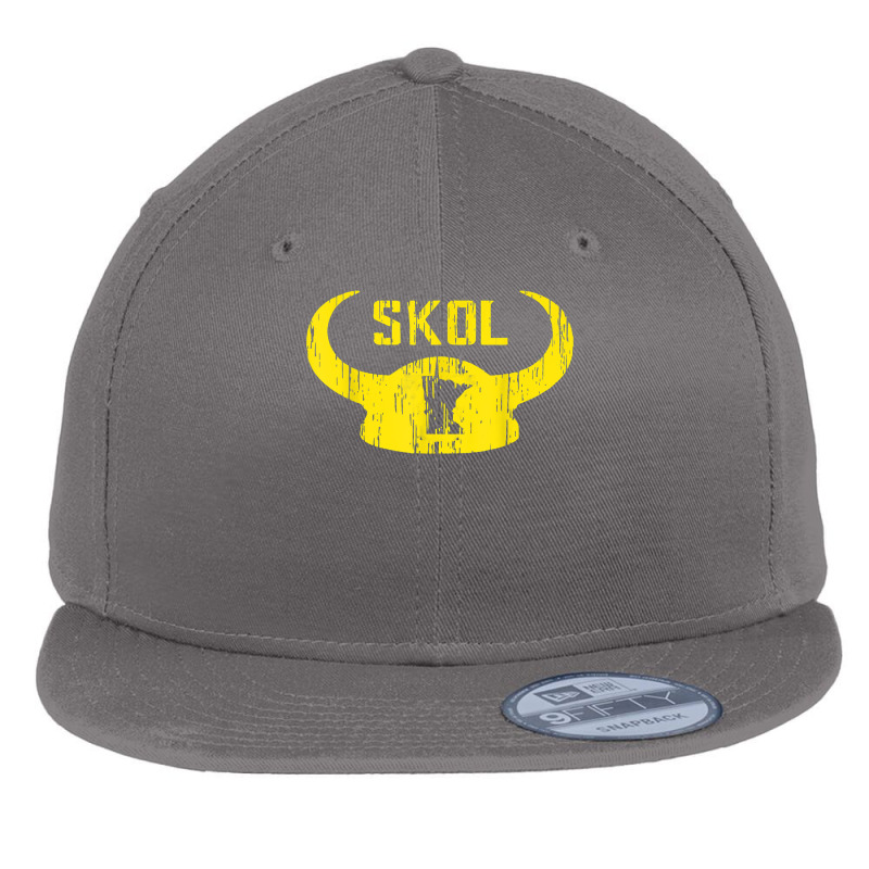 Skol Shirt Nordic Scandinavian Warrior Viking Helmet T Shirt Flat Bill Snapback Cap | Artistshot