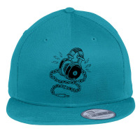 Head Phone And Chain Flat Bill Snapback Cap | Artistshot