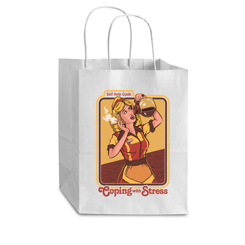 Coping With Stress Cub Paper Bag - 8 X 4 1/2 X 10 1/4 | Artistshot