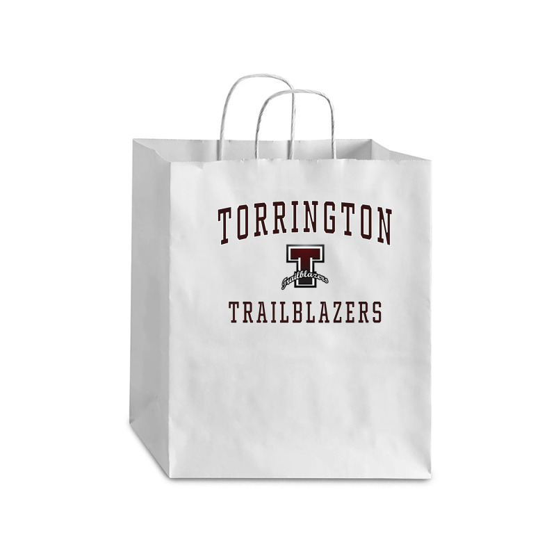 Torrington High School Trailblazers C1 Debie Paper Bag - 10 X 5 X 13 | Artistshot