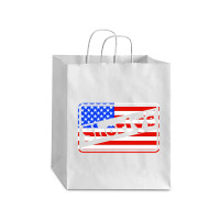 Shorty's Skateboards Usa Flag Patriot Debie Paper Bag - 10 X 5 X 13 | Artistshot