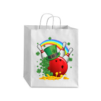 Irish Bowling Balls Shamrock Leprechaun St Patricks Day Debie Paper Bag - 10 X 5 X 13 | Artistshot