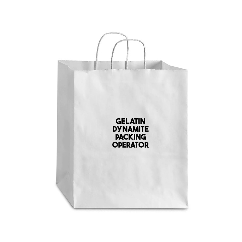 Gelatin Dynamite Packing Operator Debie Paper Bag - 10 X 5 X 13 | Artistshot