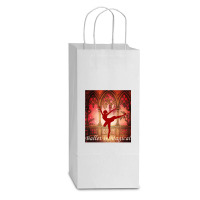 Ballet Is Magical Ballerina Dancers Novelty Fashion T Shirt Double Wine Paper Bag - 6 1/2 X 3 1/2 X 12 3/8 | Artistshot