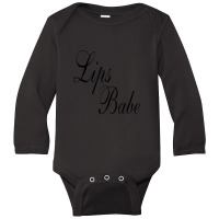 Lips Babe Lip Filler Injections Nurse Injector Long Sleeve Baby Bodysuit | Artistshot