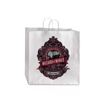 New! Wizard Of Wine Barovia Winemaker Jumbo Paper Bag - 18 X 7 X 18 3/4 | Artistshot