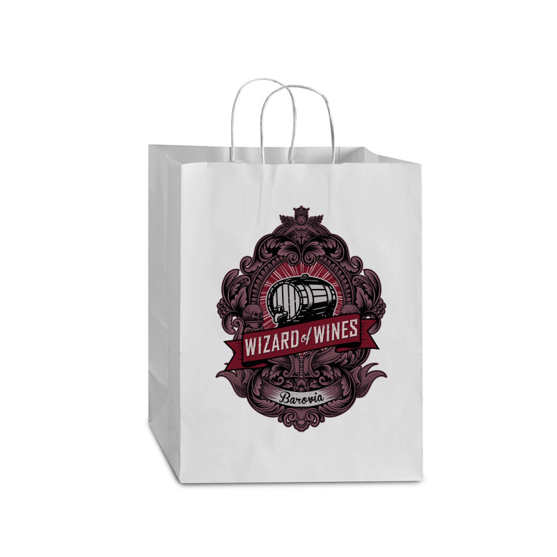 New! Wizard Of Wine Barovia Winemaker Mart Paper Bag -13 X 7 X 17 | Artistshot