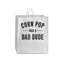 Corn Pop Was A Bad Dude T Shirt Queen Paper Bag - 16 X 6 X 19 1/4 | Artistshot