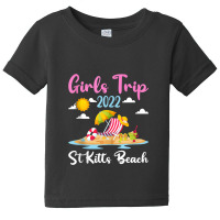 Summer Vacation Girls Trip 2022 Lost Paradise St Kitts Beach Tank Top Baby Tee | Artistshot