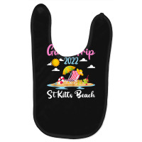 Summer Vacation Girls Trip 2022 Lost Paradise St Kitts Beach Tank Top Baby Bibs | Artistshot