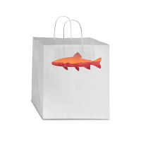 Fly Fishing Tshirt, Trout Fishing Tee, Fishing Lover T Shirt Star Paper Bag - 13 X 7 X 13 | Artistshot