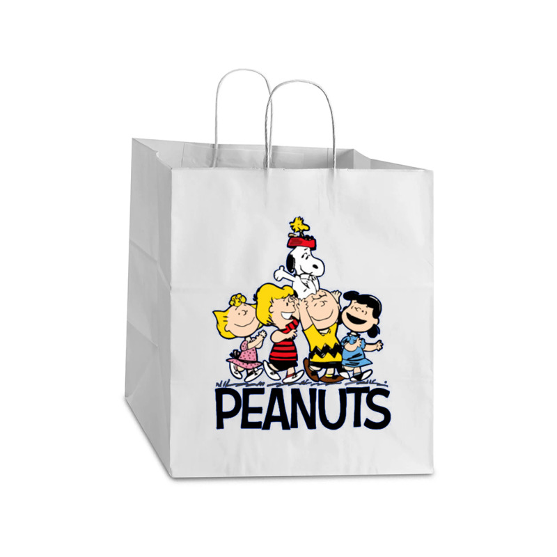 Friends Peanuts Take Out Paper Bag - 14 X 10 X 15 1/2 | Artistshot